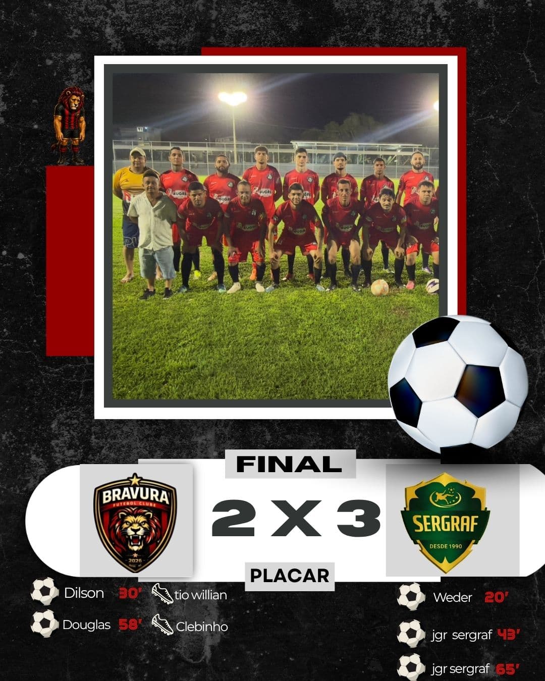 Bravura sofre terceira derrota na temporada após jogo emocionante e vê seu aproveitamento cair