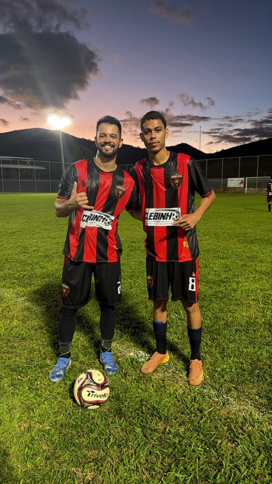 Jogo Bravura 4 x 1 Gremio 28/06/2026, Jogadores queixinho e kaique